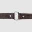 Leather Dog Collar Inside Center Ring Detail