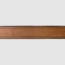 Mahogany Leather Dog Collar Inside Stitching Detail