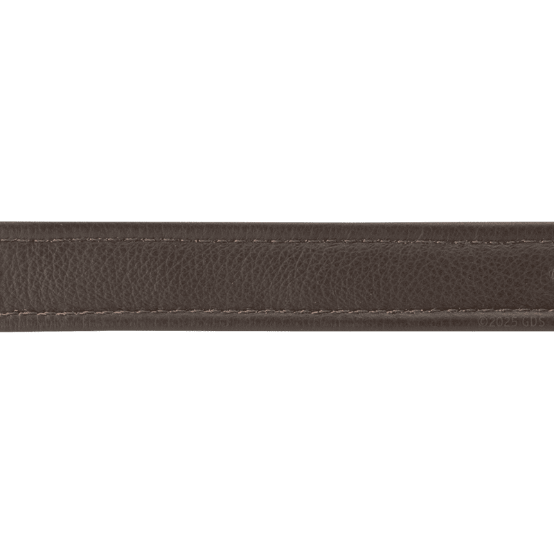 Leather Dog Collar Inside Stitching Detail