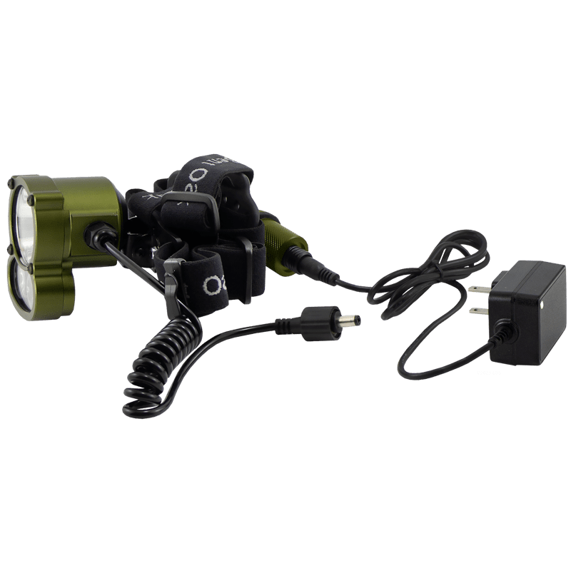 Bent Oak Falcon Light on Charger