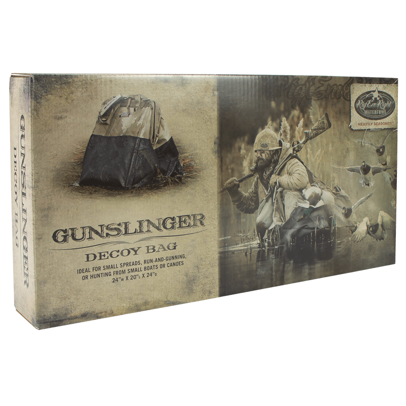 Gunslinger Decoy Bag Box Detail