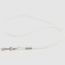 White Nylon Whistle Lanyard