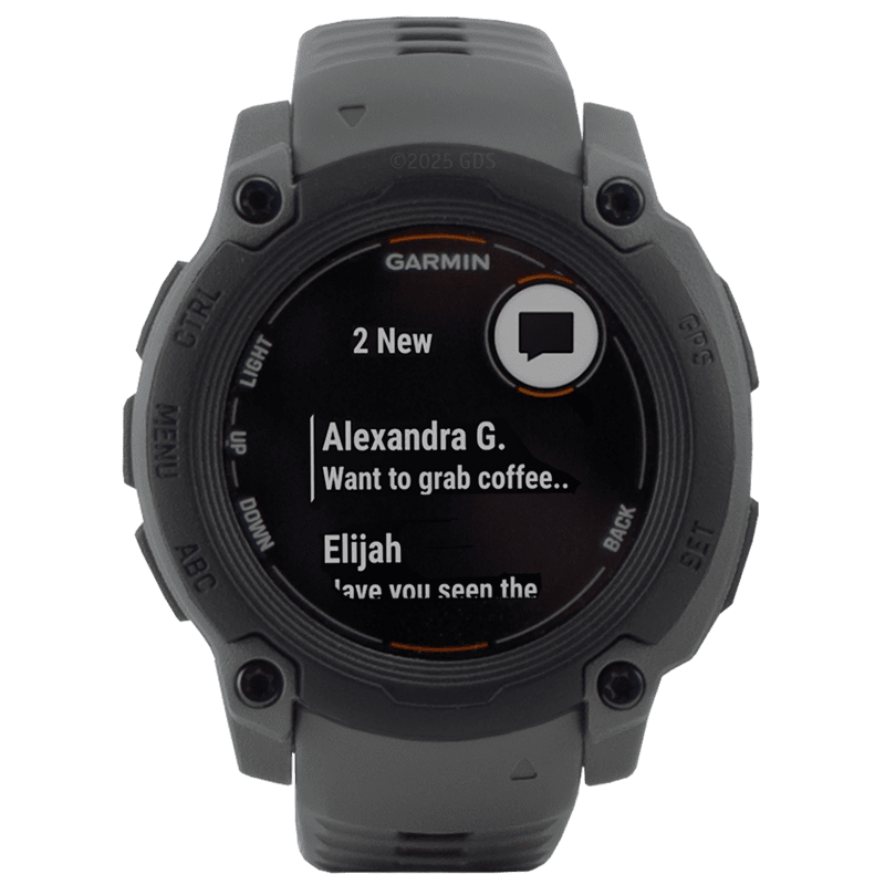 Garmin Instinct-E Watch Smart Notification Screen