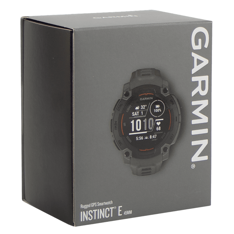 Garmin Instinct-E Watch Box Detail
