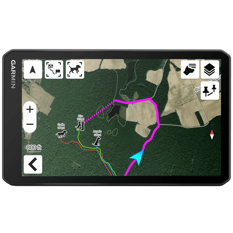 DriveTrack 72 Tracking Screen Detail