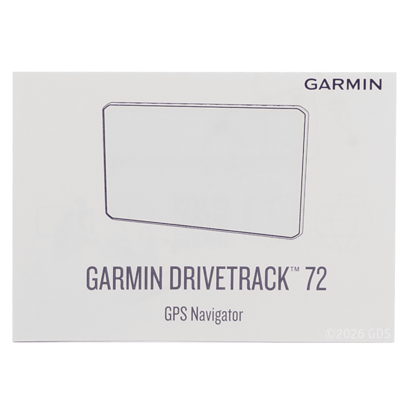 DriveTrack 72 Manual