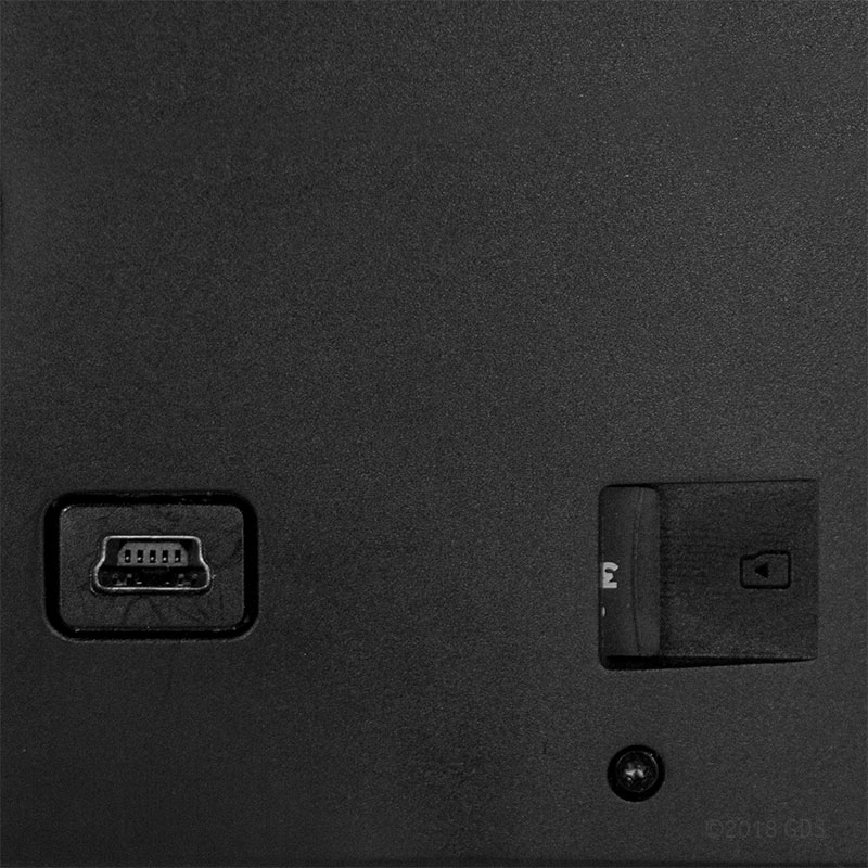 Garmin DriveTrack 71 Charging Port and Card Slot