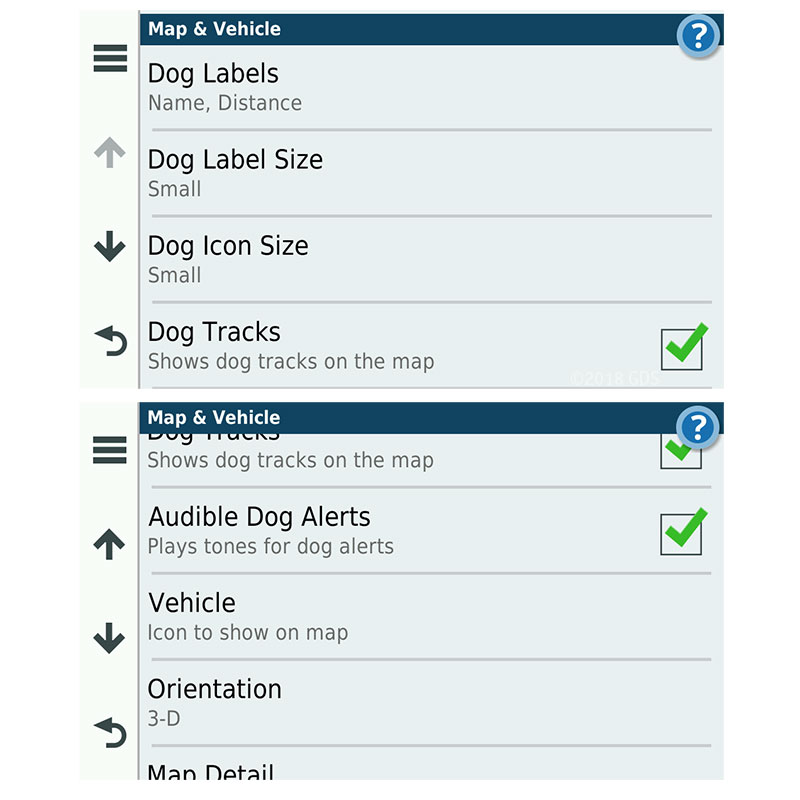 Garmin DriveTrack 71 Screen Detail
