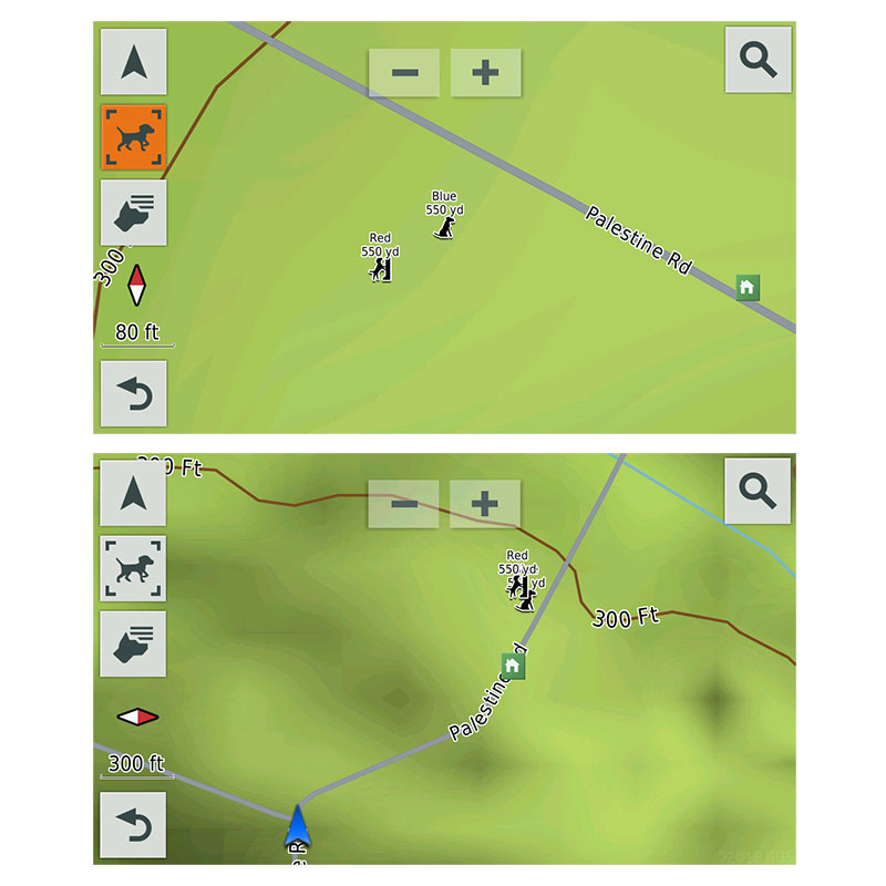 Garmin DriveTrack 71 Screen Detail