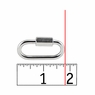Steel Quick Link Size Detail