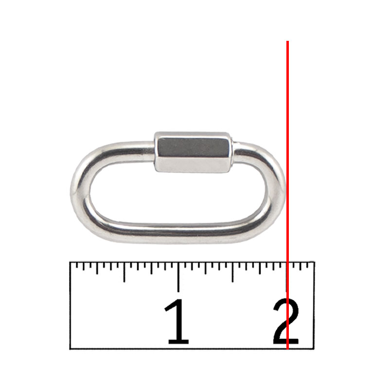 Steel Quick Link Size Detail