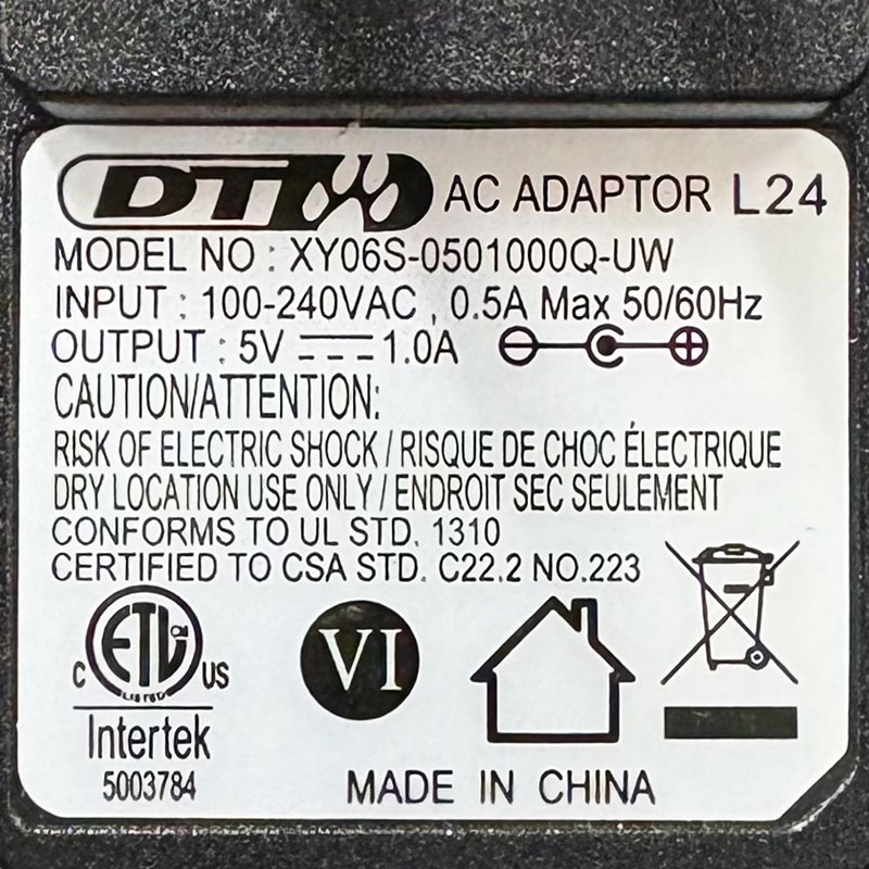 SPR5200 Charger Detail