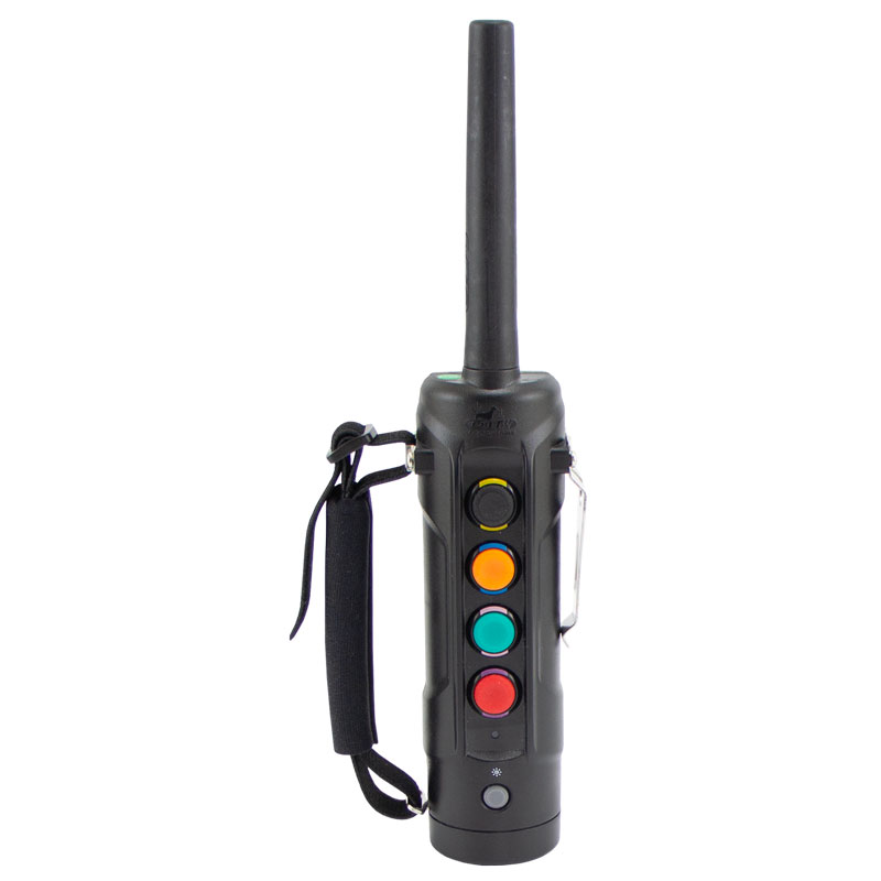 SPR5000 Transmitter Hand Strap Adjusted Detail