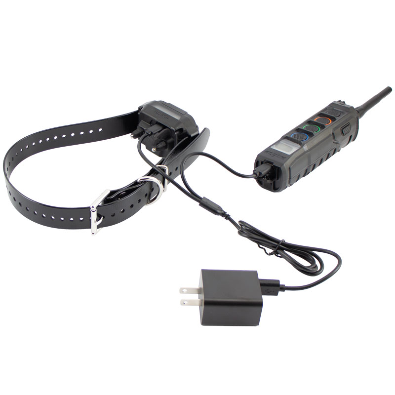 Dogtra Edge2 Transmitter and Collar on Charger