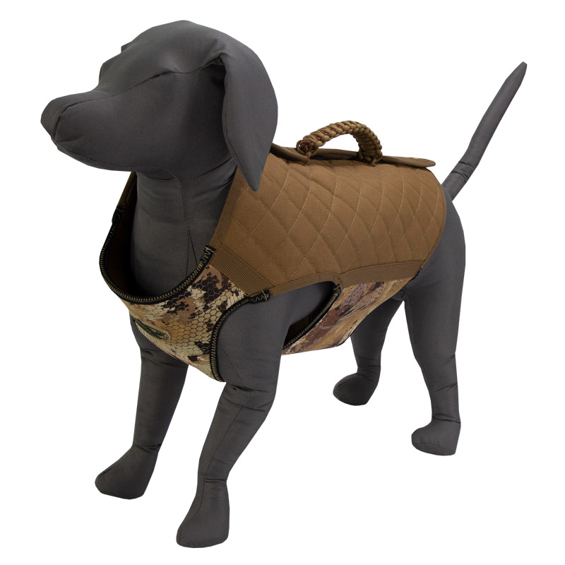 Rig Em Right Bloodline Vest on Dog 
