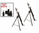 RRT Side-Kick 2 Shot Multi-Location Dummy Launcher Set with Dogtra Electronics