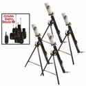 RRT Side-Kick 4 Shot Multi-Location Dummy Launcher Set with Dogtra Electronics