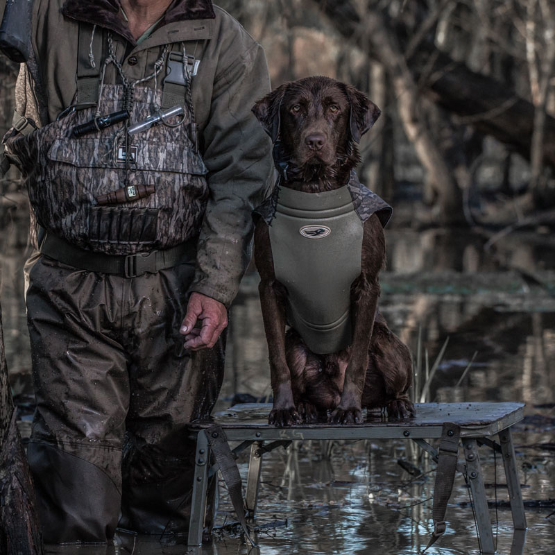 Ruff Stand in Field