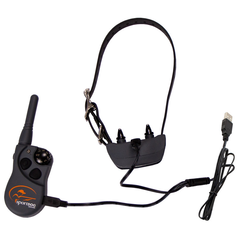 SD-425X Transmitter and Collar on Charger