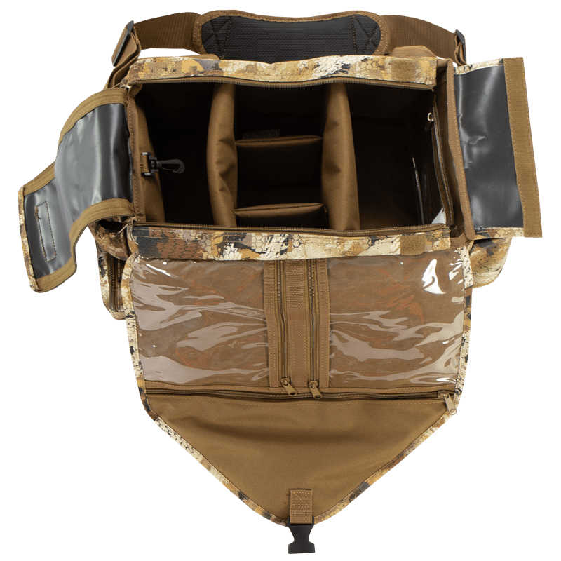 Shell Shocker XLT Optifade Blind and Gear Bag Inside