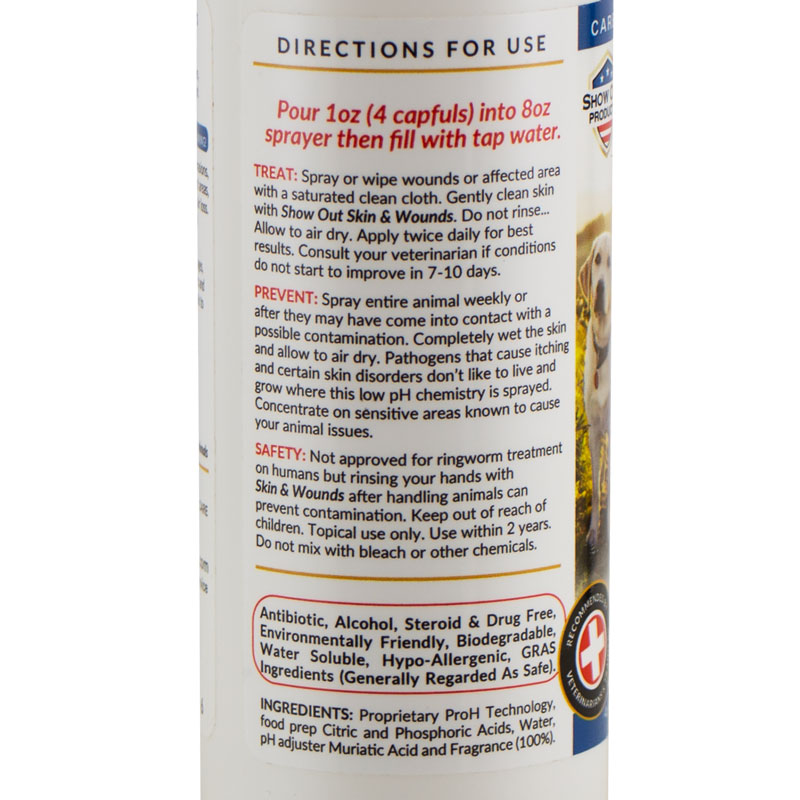 Show Out Wound Spray Directions