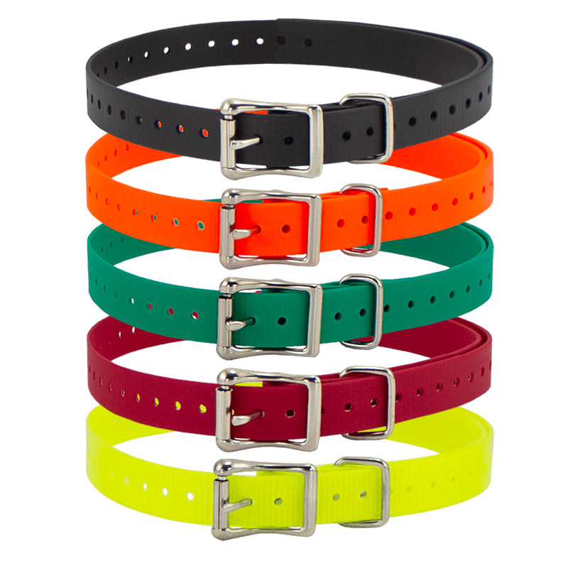 3/4" Basic Replacement Collar Strap For Garmin, Dogtra & SportDOG Training Collars