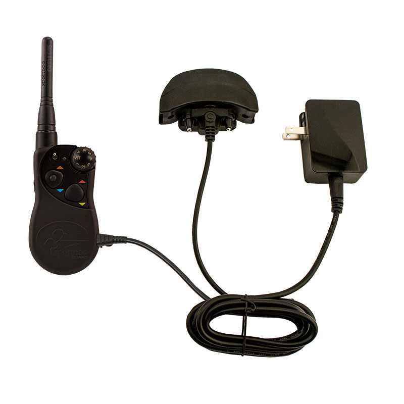 SportDOG SD-3225 Transmitter and Collar on Charger