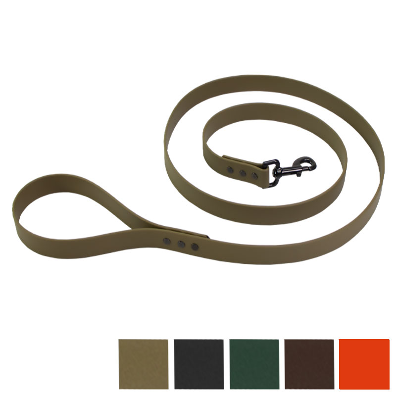 STEALTH DAWG 6 ft. Biothane Lead w/ Black Hardware Gun Dog Supply