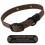 STEALTH Dawg -- CHOCOLATE BROWN 1 in. Biothane Collar with Black Hardware