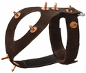 Pigeon Harness - Suede Spiked #7492