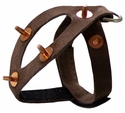 Quail Harness - Suede Spiked #7493