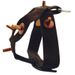 Quail Harness - Suede Spiked #7493