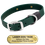 LASER BIG DAWG -- FOREST GREEN 1 in. Biothane Standard Collar