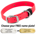 HOT PINK BIG DAWG 1 in. Biothane Standard Collar