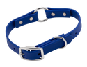 THE little DAWG -- ROYAL BLUE 3/4 in. Biothane O-Ring Collar -- 13 in. Neck