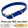 THE little DAWG -- ROYAL BLUE 3/4 in. Biothane Standard Collar