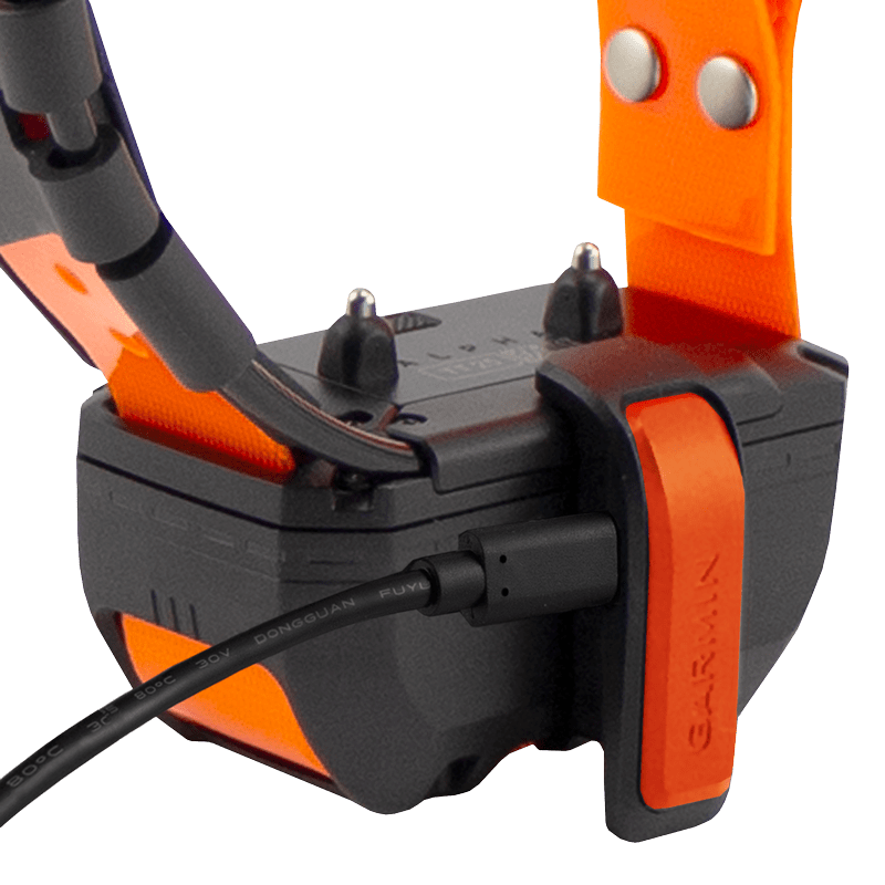 TT25 Collar on Charger