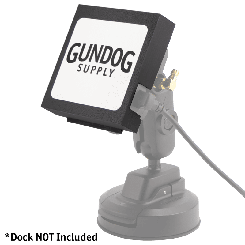 VHF Dock Cover on Dock with Charger