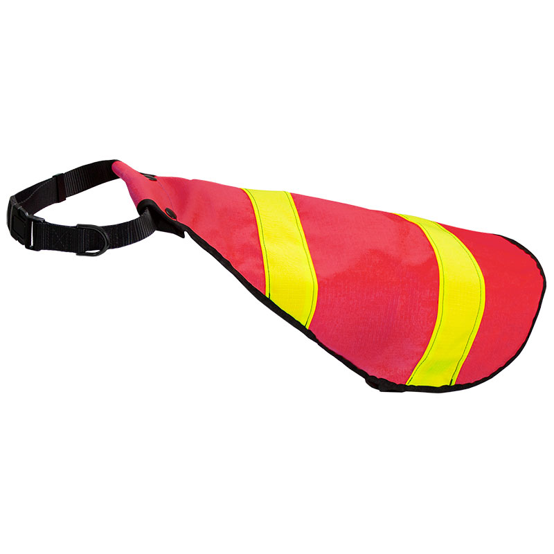 Visibility Cape with Collar Detail