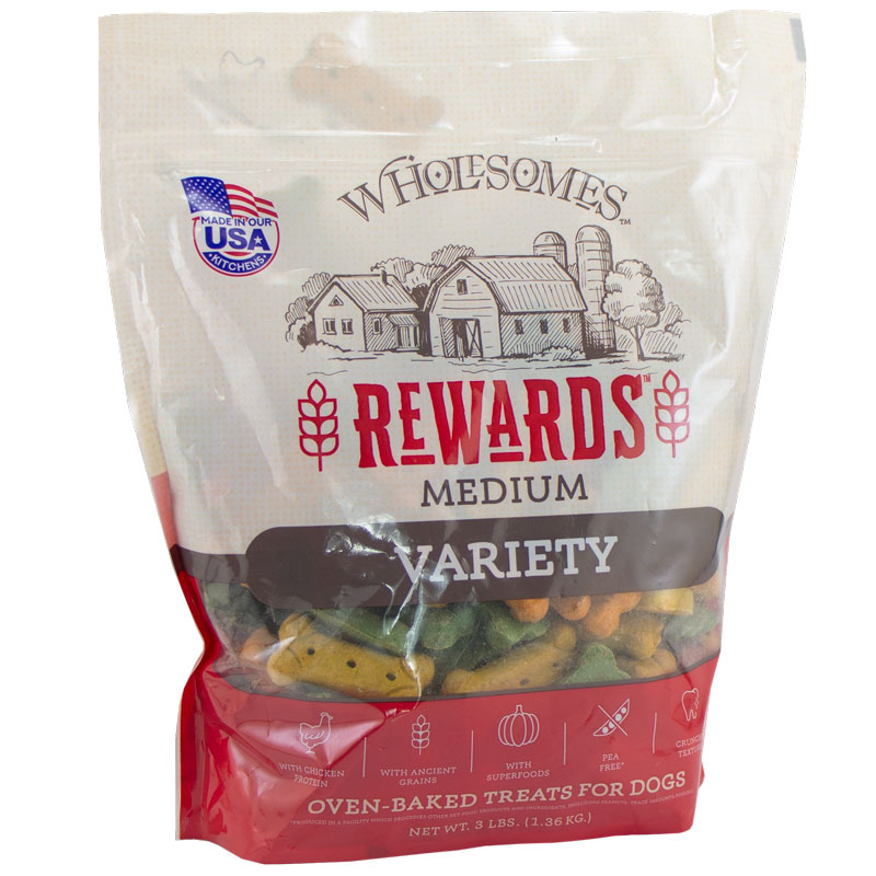 Wholesomes Rewards Classic Variety Dog Biscuits. 6.99.