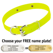  shop YELLOW 1 in. SunGlo D-End Collar