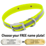YELLOW 1 in. SunGlo Reflective Standard Collar