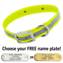 YELLOW 1 in. SunGlo Reflective Standard Collar