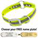 YELLOW 1 in. SunGlo Reflective O-Ring Collar