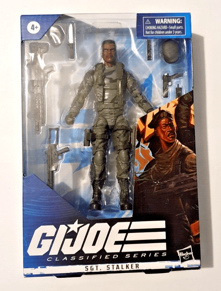GI JOE CLASSIFIED 6 INCH STALKER Action Figure (mip) GI Joe Action