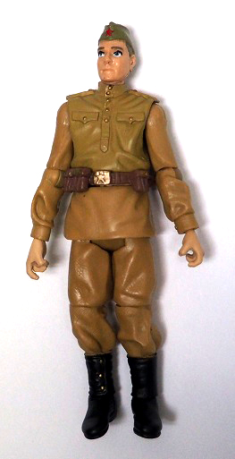 GI JOE Scale IJ 3.75 Inch Russian Soldier Action Figure (loose)