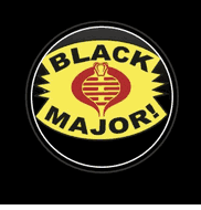 Black Major Vintage Style 3.75 Inch Action Figures GI Joe Action Figures & G.I. Vintage Toys at Guru-Planet