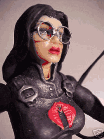 GI JOE Cobra Baroness 8" (custom) GI Joe Action Figures & G.I. Vintage Toys at Guru-Planet