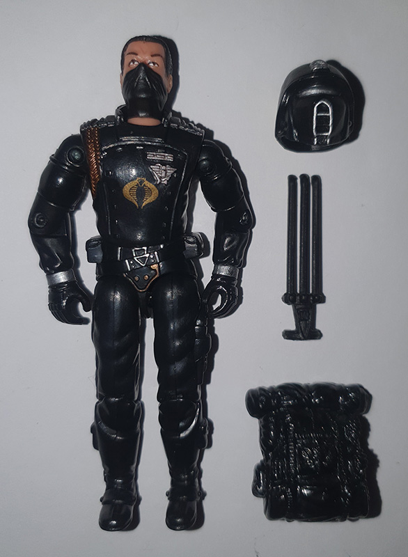 GI JOE Cobra Crimson Shadow Guard Action Figure with /Accessories GI