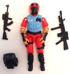 Black Major CRIMSON VIPERS Action Figure GI Joe Action Figures & G.I. Vintage Toys at Guru-Planet